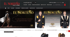 Desktop Screenshot of elnorteno.mx